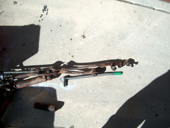  the rear end and leaf springs i used a pressure washer to clean off ...