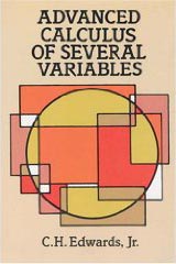 Book cover of "Advanced Calculus of Several Variables" by Edwards